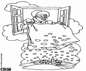 Pintar Mare Neu, personatge de faula alemanya