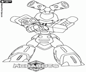Pintar El Medabot Metabee