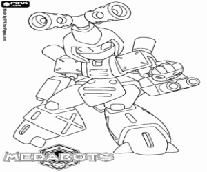 Pintar Metabee, el Medabot de Ikki