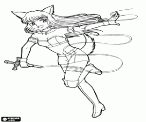 Pintar Mew Mew Zakuro