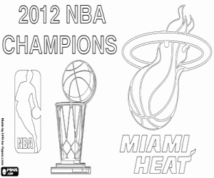 Pintar Miami Heat Campió NBA 2012