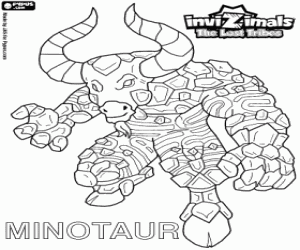 Pintar Minotaur, Invizimals The Lost Tribes