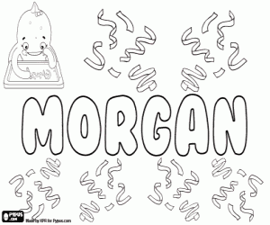 Pintar Morgan, nom unisex