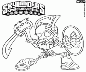 Pintar El mort vivent Skylander Chop Chop