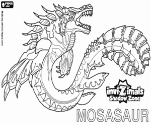 Pintar Mosasaur, Invizimals Shadow Zone