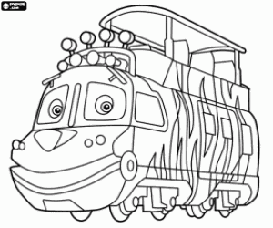 Pintar Mtambo, un tren safari, Chuggington