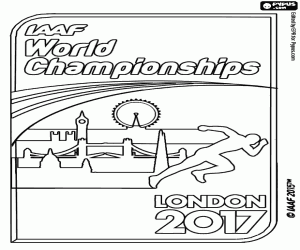 Pintar Mundial d'Atletisme Londres 2017