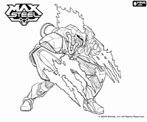 Pintar Un mutant de Max Steel, ToxZon
