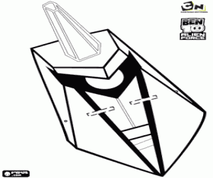 Pintar Màscara de Chromastone, Ben 10 Alien Force