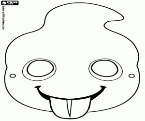 Pintar Màscara d'un fantasma