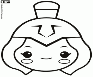 Pintar Màscara de la deessa Atenea