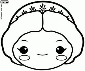 Pintar Màscara de Juno, la màscara d'Hera