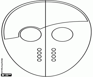 Pintar La màscara de Jàson per personalitzar