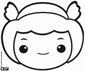 Pintar Màscara de Mercuri. Màscara d'Hermes