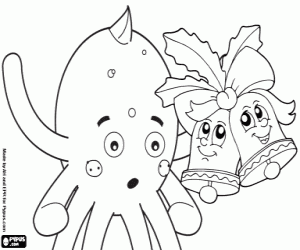 Pintar Nadales de Pypus amb campanes