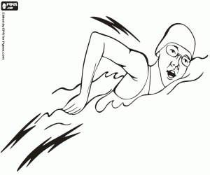 Pintar Natació, primera part d'un triatló