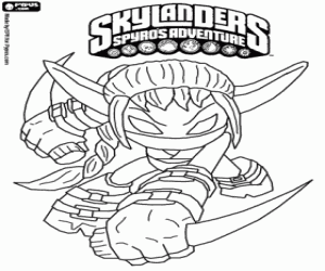 Pintar El ninja cautela Elf Skylander