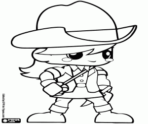 Pintar Una noia exploradora com Indiana Jones