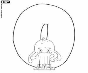 Pintar El número zero i Pypus el pop