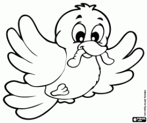 Pintar Ocell amb un cuc