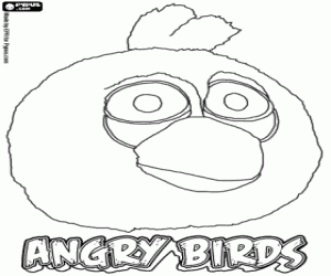 Pintar Ocell blau, Angry Birds
