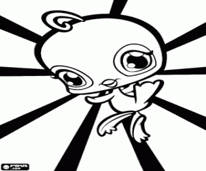 Pintar Ocell. Littlest PetShop