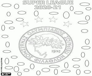 Pintar Olympiakos, campió 2020-2021