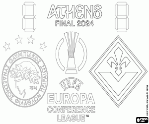 Pintar Olympiakos-Fiorentina, final 2024