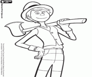 Pintar Once-Ler amb la destral, Lorax