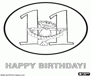 Pintar Onze aniversari amb Zoe i cors