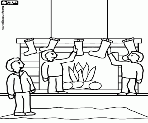 Pintar Ornaments de Nadal a la llar de foc