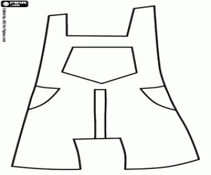 Pintar Pantaló de peto del llop ferotge