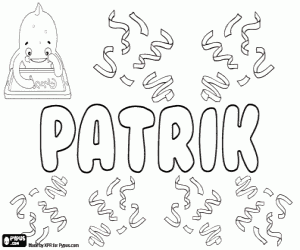 Pintar Patrik, variant de Patrick