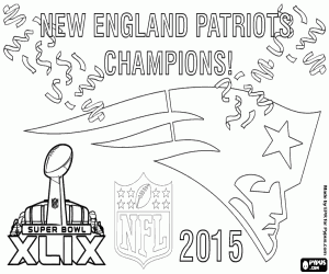 Pintar Patriots, campions de la Super Bowl 2015