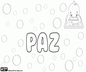 Pintar Paz, nom en castellà