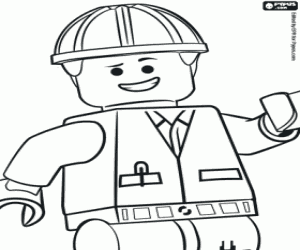 Pintar Un personatge de Lego, Emmet