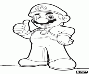 Pintar Personatge de videojoc, Mario