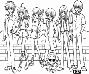 Pintar Personatges de Mermaid Melody