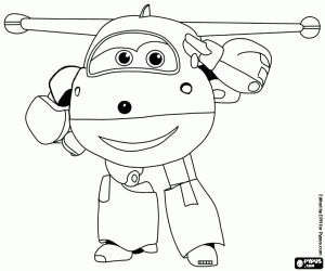 Pintar El petit avió Jett, Super Wings