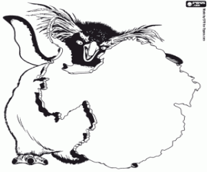 Pintar El pingüí Lovelace mossega gel