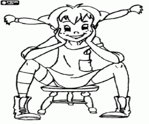 Pintar Pippi Calcesllargues