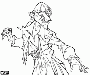 Pintar El pirata del Carib, Ragetti