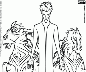 Pintar Pitch i els cavalls, detall