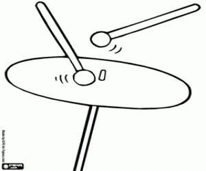 Pintar Plat amb baquetes