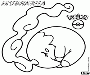 Pintar Un Pokemon Musharna