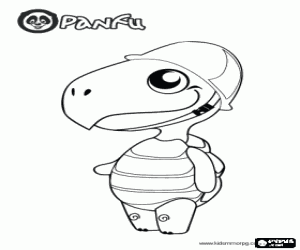 Pintar Pokopet, una tortuga Panfu