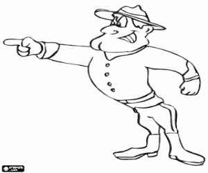 Pintar Policia Muntada del Canadà