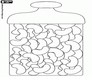 Pintar Pot amb llaminadures com mongetes