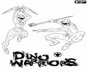 Pintar Power Rangers Dino Thunder
