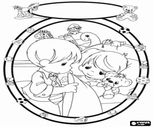 Pintar Un preciós dibuix pels pares